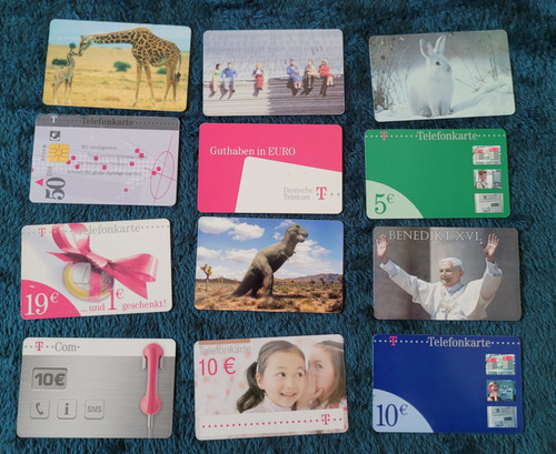 German phone cards - 12,