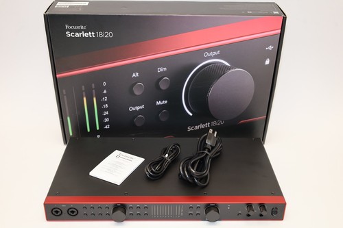Focusrite scarlett 18i20 - scarlett,