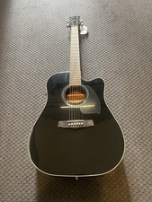 Chitarra Acustica Elettrificata Ibanez Pf15ce Black