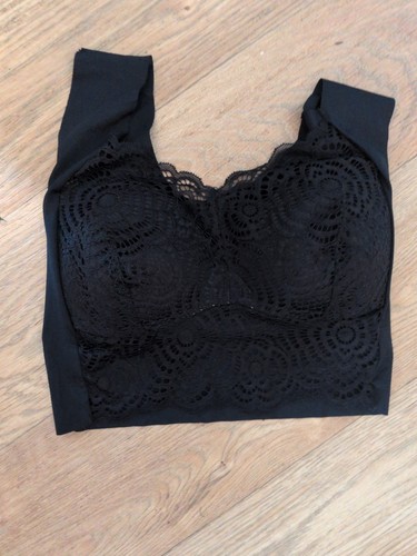 Reggiseno nero medio - , imbottito