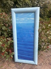 serigrafia firmata numerata Daniele Fissore “Marina” Con Cornice Cm 40x90