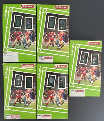 Subbuteo 5 squadre - subbuteo,