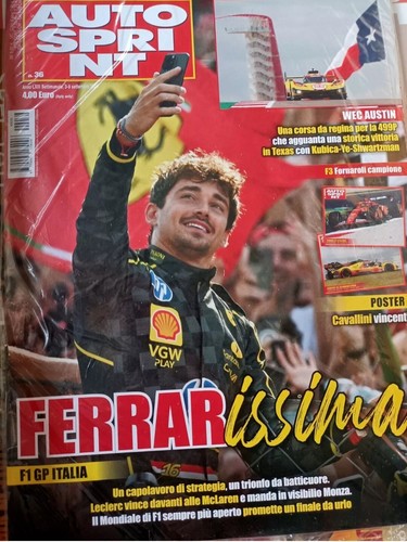 Autosprint ferrari monza - gp, di