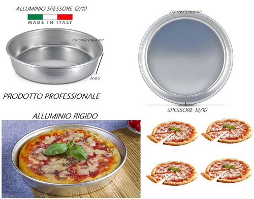 Teglia alluminio rigido ruoto - teglia,