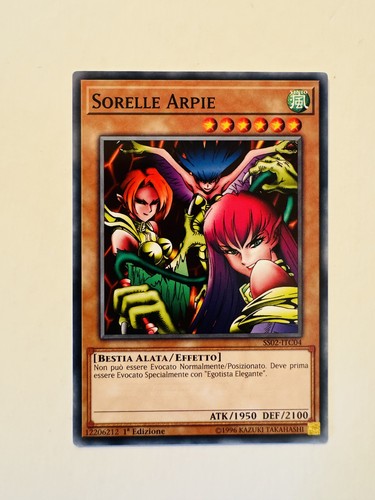 Sorelle arpie - yu-gi-oh!,