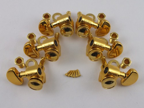 Gold locking machine heads - locking, 3