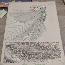 Totum procedit ex amore Bruno Caruso 1964  pittore  Palermo, copia originale 71