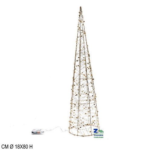 Albero cono luminoso - cono,