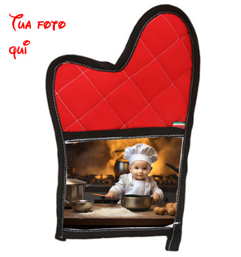 Guanto presina personalizzato - presina,