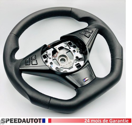 Volant tuning aplati cuir - volant,