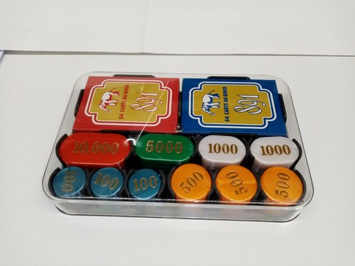 Scatola fiches gioco con - da,