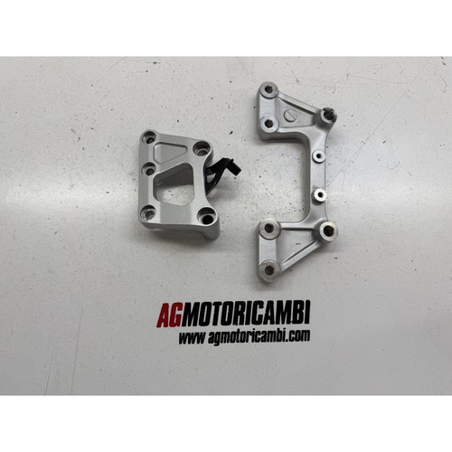 Coppia staffe supporto motore - supporto,