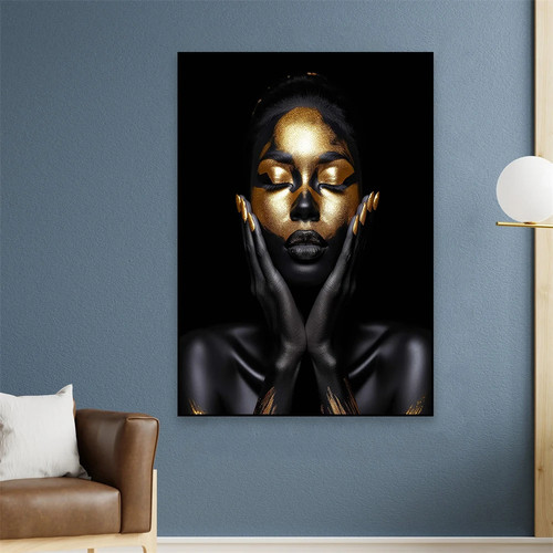 Poster ritratto donna moderno