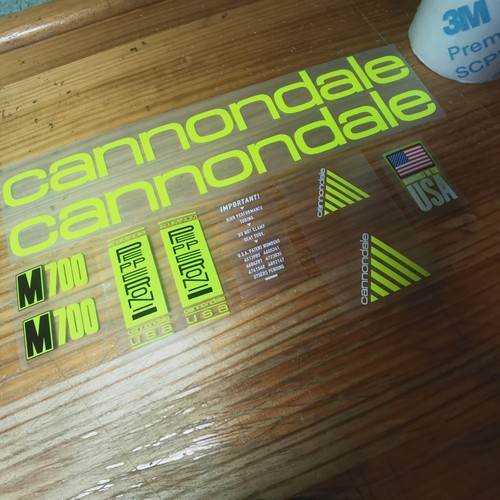 Cannondale m700 90s cool fluor - cannondale,