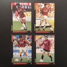 Milan complete set score - set,