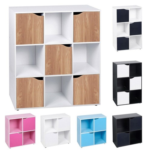 Libreria legno 9 cubi - libreria, 6