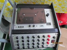 LEM Baby Tape Amplificatore Mixer Eco-Delay in Orig. Custodia / anni 70.