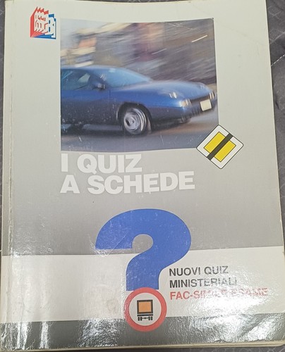 Libro quiz patente vintage - patente,