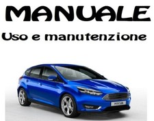 Manuale uso e manutenzione Ford Focus PDF