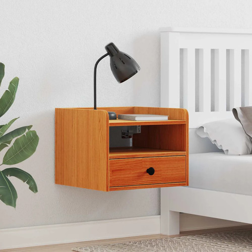 Comodino legno pino - comodino,