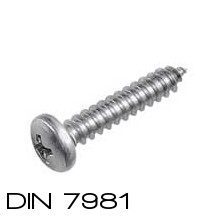 Vite autofilettante Inox Mare