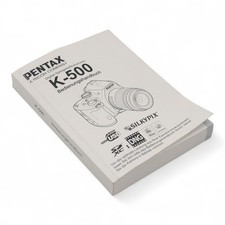 Pentax K 500 Manuale di