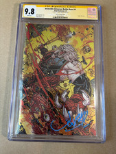 Firmato Invincible Universe Battle Beast #1 CGC SS 9.8 Jonboy Meyers Virgin Foil