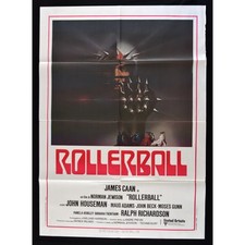 manifesto ROLLERBALL james caan norman jewison houseman maud adams beck gun A169