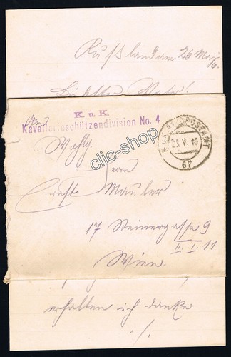 Feldpost brief - feldpost, 67