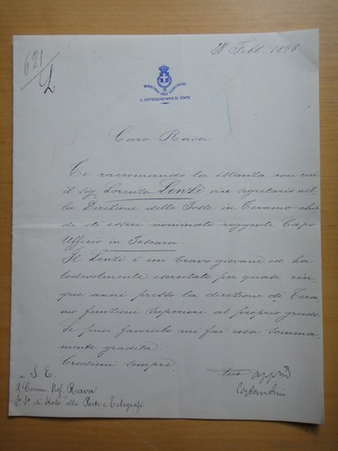1896 onorevole settimio - 1896-onorevole,