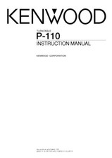 Kenwood 110 giradischi - kenwood, p-110