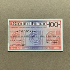 Italian Miniassegni Notgeld