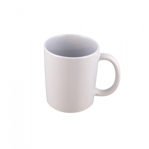 Tazza ceramica bianca - tazza/tazza, in