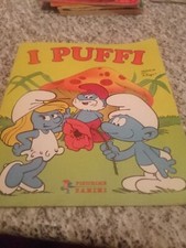 ALBUM FIGURINE PANINI I PUFFI 1983 non completo