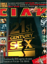 CIAK ANNO 14 N. 7 LUGLIO 1998 EROS CINEMA LEONARDO DI CAPRIO CRISTINA RICCI