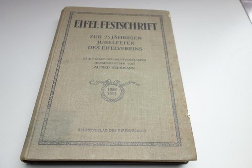 Eifel festschrift jubelfeier - eifel,
