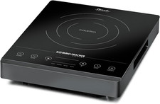 Piastra Singola CT 2002/IN, Induzione, Vetroceramica, Touch Control, Rilevamento