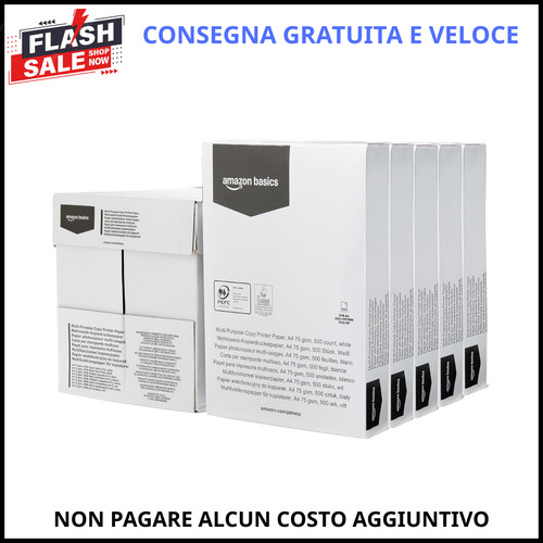 Amazon basics carta 75g - amazon,