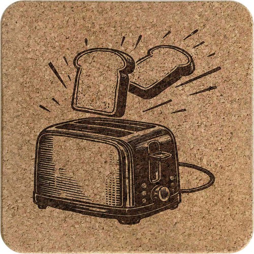 Toast popping from tostapane - 'toast,