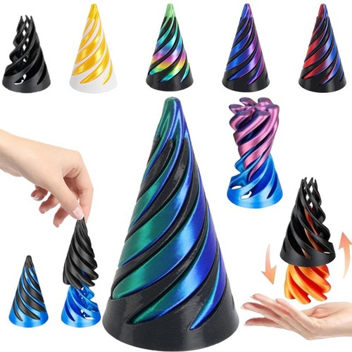 Piramide cono spirale - cono,