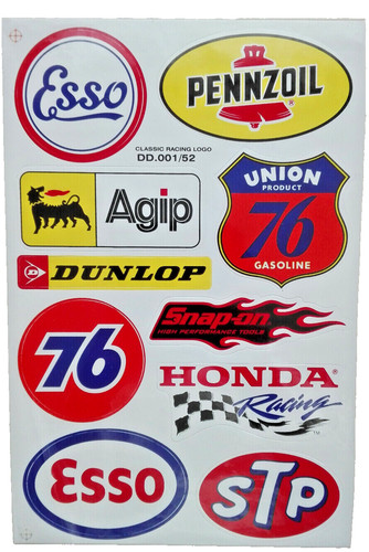 Adesivi sticker su - 10,
