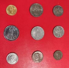 Serie "bellica" 1940 monete divisionale VATICANO ORO RARA Goldmünze Papa PIO XII