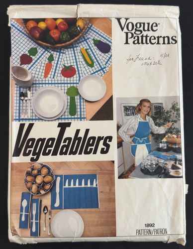 Grembiule vogue vegetablers - vogue,