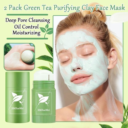 Pack green tea clay mask - green,