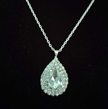 Collana Zirconi Goccia 1”