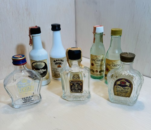 Miniature liquor bottle lot 7 - bottle,