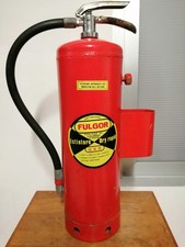 Vecchio Estintore FULGOR - da Officina - Garage - Industrial - Vintage 60