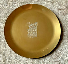 Brass saucer 1950s with