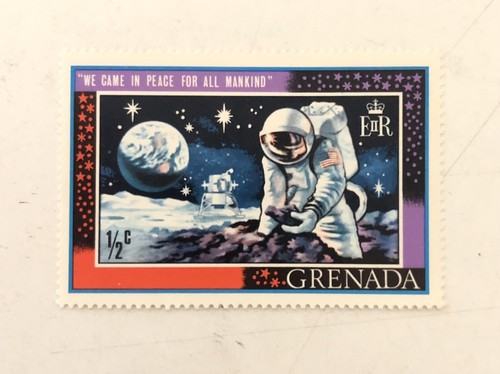 Francobollo grenada 1970 - francobollo, uomo