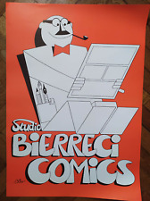 Poster vintage Studio Bierreci (Bottaro, Rebuffi, Chendi) anni 70/80